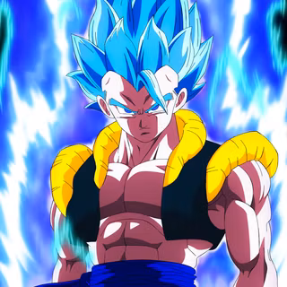 Gogeta ssb wallpaper