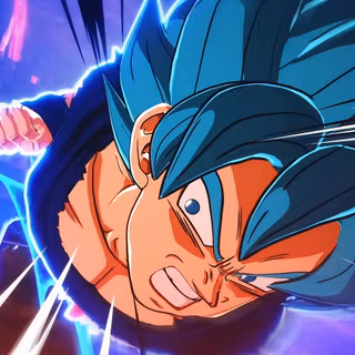 Goku  blue  from dragon Ball sparking zero wallpaper