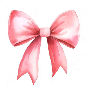pink bow