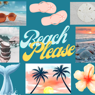 beach please