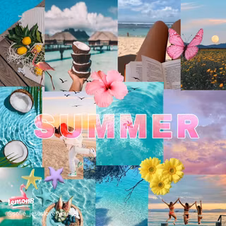 Summer collage