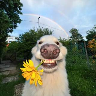 romantic dog