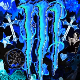 blue monster