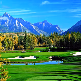 A Golf course 