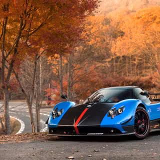 Pagani Zonda wallpaper 4K