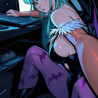 Morrigan Aesnland | Phone Wallpaper | Full Pack link in bio