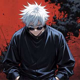 Satoru Gojo, | Red background | Jujutsu Kaisen | Full Hd pack link in bio