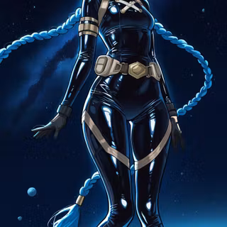 Jinx | Arcane | space | Phone Wallpaper | Full HD pack link in bio