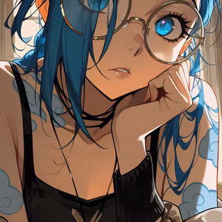 Jinx | Arcane | cute | Phone Wallpaper | Full HD pack link in bio