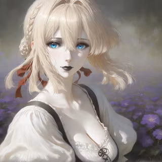 Violet Evergarden | Dirndl Goth | Desktop Wallpaper | Full Hd pack link in bio