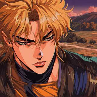 Dio Brando | Jojo,s bizzare Adventure | Retro/Vhs vibes | Desktop Wallpaper | Full HD Pack link in bio