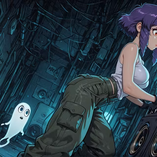 Motoko Kusunagi | ghost in the shell | Toon | Funk | Desktop Wallpaper | Full HD Pack link in bio