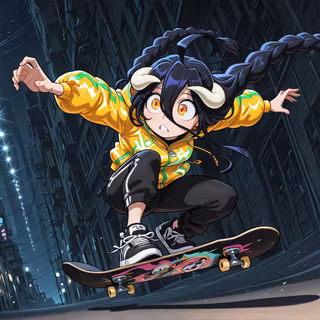 Albedo | Overlord | Toon | Funk | Desktop Wallpaper | Full HD Pack link in bio