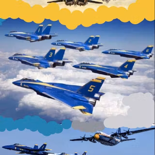 blue angles