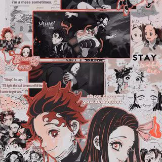 Nezuko and Tanjiro Demon Slaryer wallpaper 