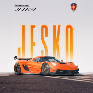 Koenigsegg Jesko Orange 