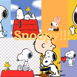 Snoopy Collage