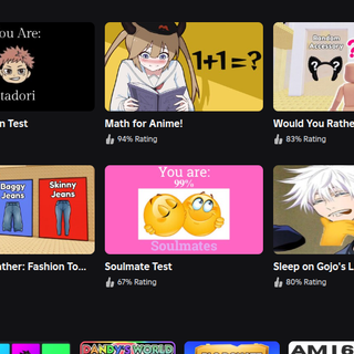 what on my Roblox FYP today...