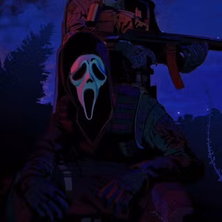 ghost and ghost face