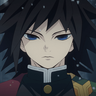 (Giyu Tomioka) the water Hashira from  Demon Slayer 