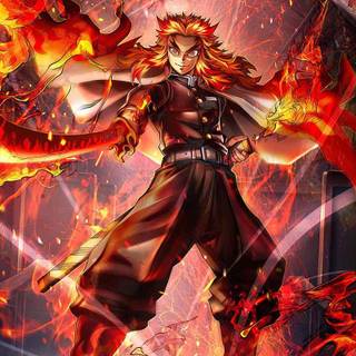 Kyojuro Rengoku  the Fire  Hashira wallpaper 