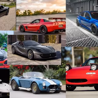 car collage