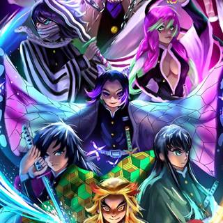 1  Kyojuro Rengoku fire Hashira Giyu Tomioka water Hashira Shinobu Mitsun Kananroki the Love Hashira