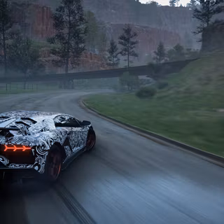 Lamborghini Aventador 2018 Drift