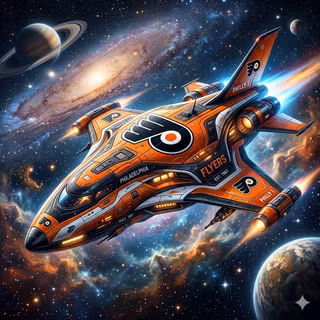 Philadelphia Flyers Spaceship