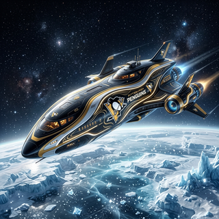 Pittsburgh Penguins Spaceship