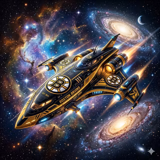 Boston Bruins Spaceship