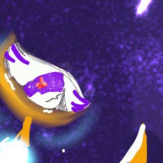Lunala speedpaint drawing 