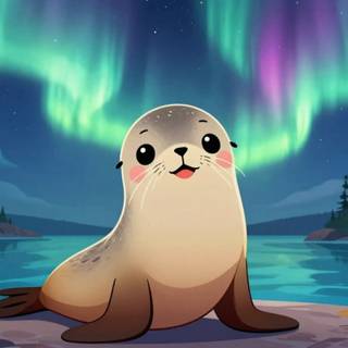 Sea lion wallpaper 