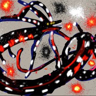 Gargantuan leviathan HD speedpaint drawing 