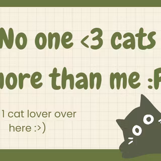 I <3 cats