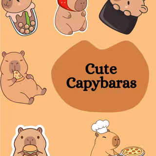 Cute Capybaras 