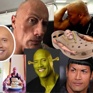 The Rock Collage 