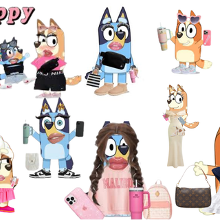 Bluey Collage