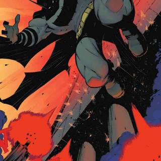 Absolute Batman getting shot
