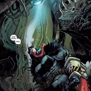 Absolute Batman vs alien 