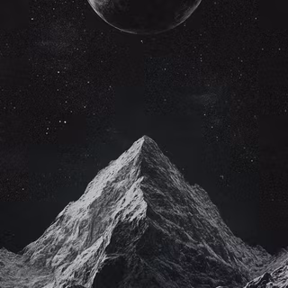 Dark Mountain Moon