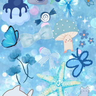 blue things 