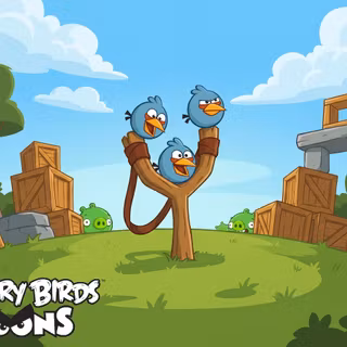 The Blues [Angry Birds Toons] Wallpaper