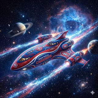 Montréal Canadiens Spaceship