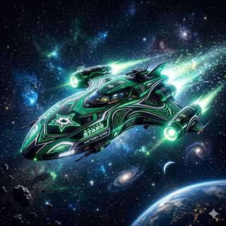 Dallas Stars Spaceship