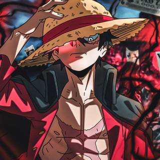 Monkey D. Luffy Illustration Wallpaper