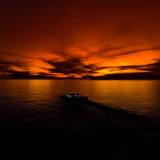 Sunset at Ocean