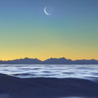 Crescent Moon Black Forest Germany