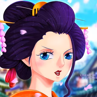 Nico Robin) in her wano outfit) one piece Nico Robin from the wano ark one piece wallpapers