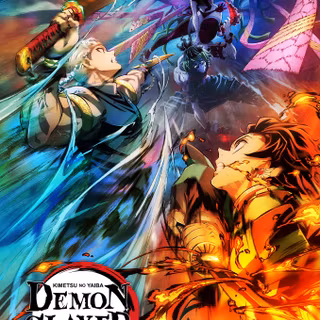 Tangan the flashy Hashira) the Goda festivals) Tanjiro Kamado sun breathing entertainment District fighting Daki demon Slayer wallpaper